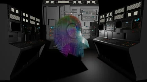 Color scope,spacig,4k,abstract,3d Stock Footage 165460043