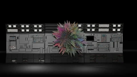 Color scope,spacig,abstract,4k Stock Footage 165438878