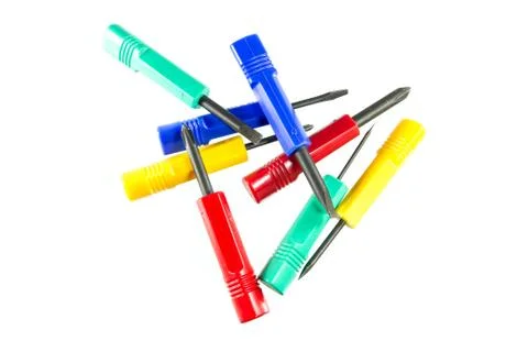 Color screwdriver set Stock-Fotos