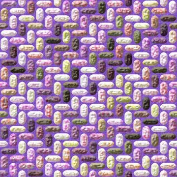 Color seamless brick texture Stock Illustration
