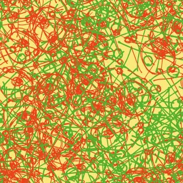 Color seamless grunge pattern. Abstract texture of randomly arranged elements Illustrazione stock