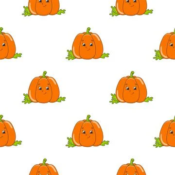 Color seamless pattern. Cartoon style. Bright design. For walpaper, poster, b Illustrazione stock