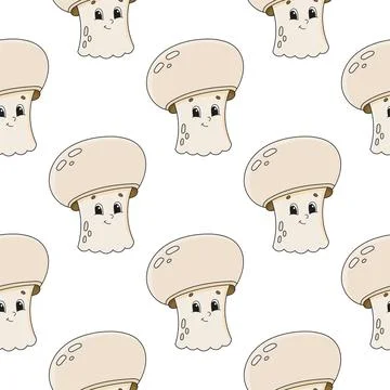Color seamless pattern. Cartoon style. Bright design. For walpaper, poster, b Stock Illustration
