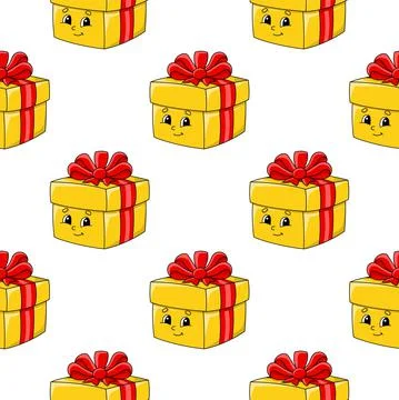 Color seamless pattern. Cartoon style. Bright design. For walpaper, poster, b Stock Illustration