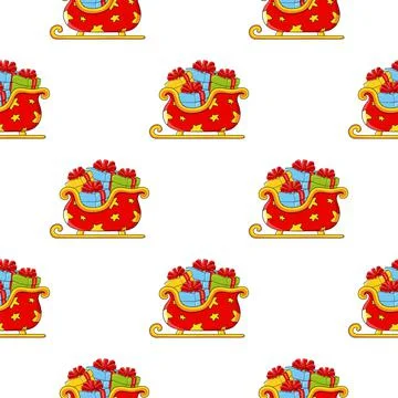 Color seamless pattern. Cartoon style. Bright design. For walpaper, poster, b Illustrazione stock