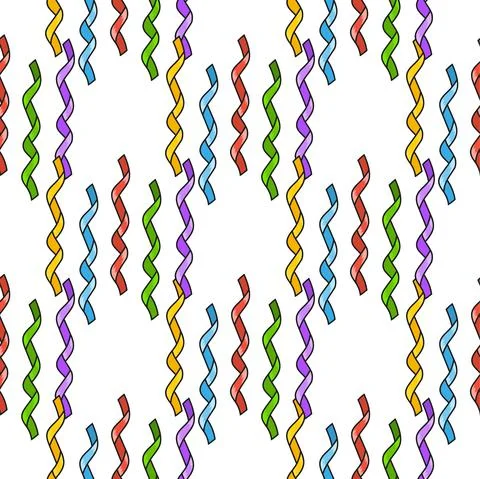 Color seamless pattern. Cartoon style. Bright design. For walpaper, poster, b Stock Illustration