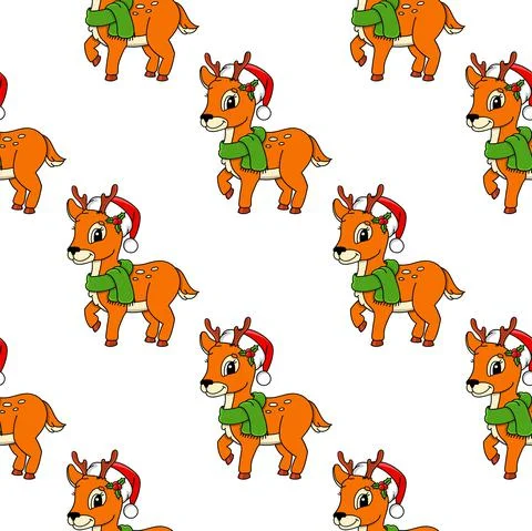Color seamless pattern. Cartoon style. Bright design. For walpaper, poster, b Stock Illustration