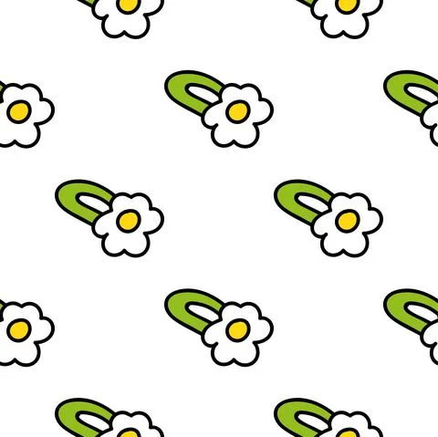 Color seamless pattern. Cartoon style. Bright design. For walpaper, poster, b Stock Illustration