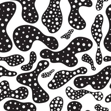 Color seamless pattern modern bold Stock Illustration
