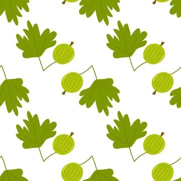 Color seamless pattern of various summer elements. 스톡 일러스트