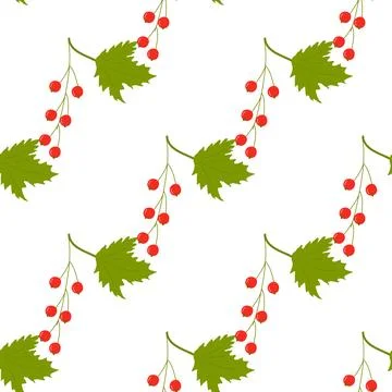 Color seamless pattern of various summer elements. Stock Illustration