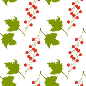 Color seamless pattern of various summer elements. Stock Illustration
