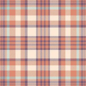 Color seamless texture plaid, sample check textile pattern. Vivid vector fa.. Stock Illustration
