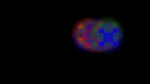 Color Shape are moving to the circle motion Stock Footage 320234161