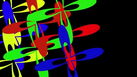 Color Shape are moving to the circle motion 動画素材 321549534