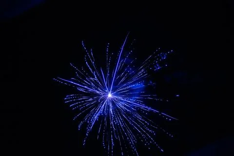 Color shining firework show background Foto stock