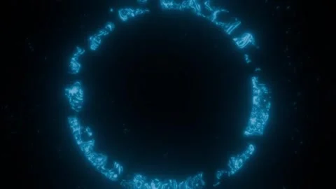 Color Shock Pulse Loop Stock Footage 313976579