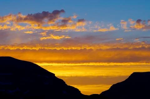 Color sky Foto stock
