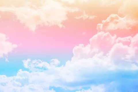Color sky summer backround Stock Photos