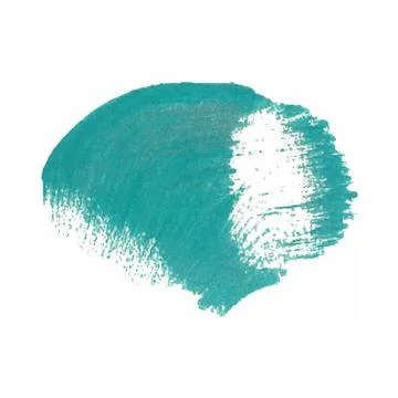Color smear vector brush stroke. Varnish splash line trace. Abstract shape oi Stock Illustration