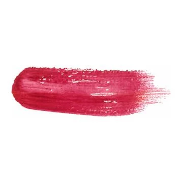 Color smear vector brush stroke. Varnish splash line trace. Abstract shape oi Stock Illustration