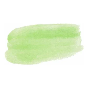 Color smear vector brush stroke. Varnish splash line trace. Abstract shape oi Stock Illustration