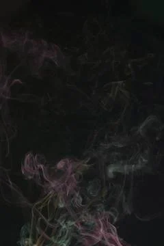 Color smoke on  background Stock Photos