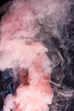 Color smoke on  background Stock Photos