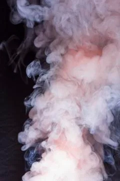 Color smoke on  background Foto stock