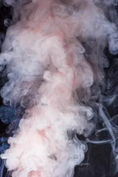 Color smoke on  background Stock Photos