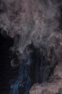 Color smoke on  background Stock Photos
