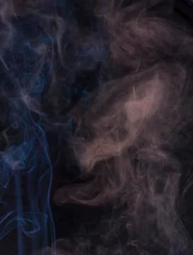 Color smoke on  background Stock Photos