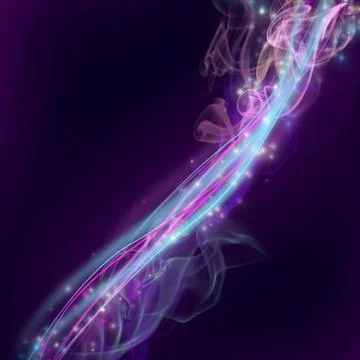 Color smoke Stock Illustration