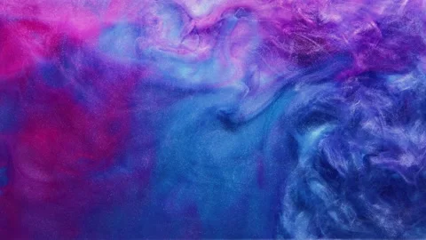Color smoke motion ink explosion water blue pink Stock Footage 148424394