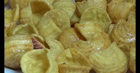 Color Snacks on a plate Stock Footage 296481246