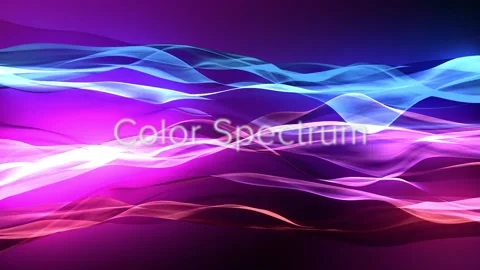 Color Spectrum Title 스톡 After Effects