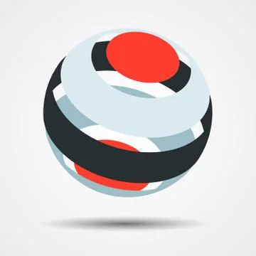 Color spheres set イラスト素材
