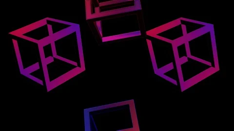 Color spin loops Stock Footage 99444147