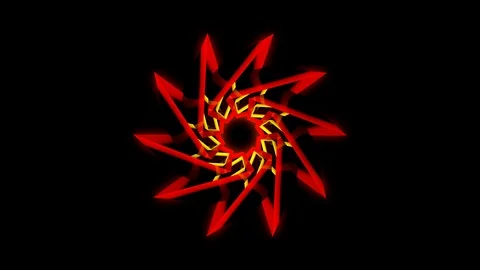 Color spinner lights Stock Footage 98272713