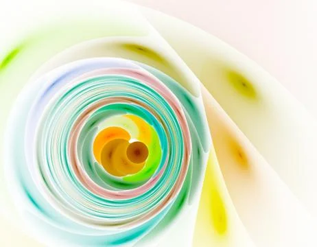 Color spiral Stock Illustration