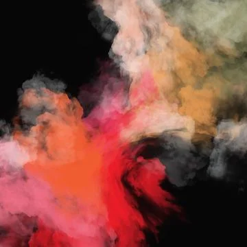 Color Splash background. Background design of smoke paint and. Stock Photos