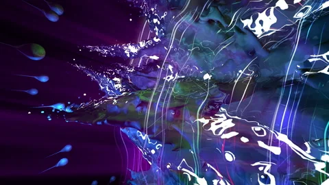 Color splash Stock Footage 146236224