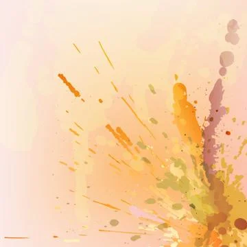 Color splash Stock-Illustration