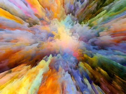 Color Splash Stock Illustration