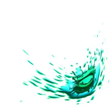 Color splashing Foto stock