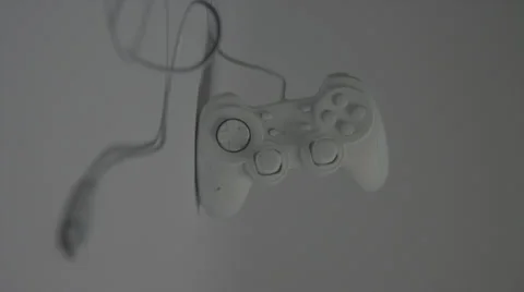 Color Splatters - Pink Game Controller Stock Footage 39558551