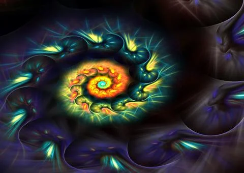 Color Spriral Stock-Illustration