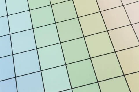 Color square pattern ,geometric background , Modern and minimal concept. Stock Photos