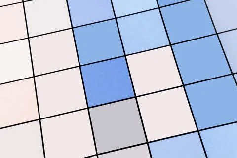 Color square pattern ,geometric background , Modern and minimal concept. Stock Photos