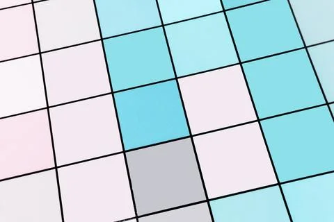 Color square pattern ,geometric background , Modern and minimal concept. Stock Photos